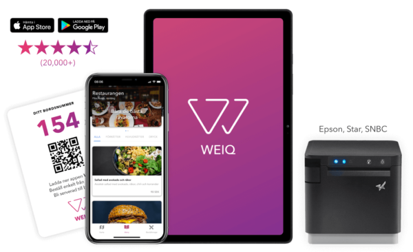 WEIQ App Hub and Printer