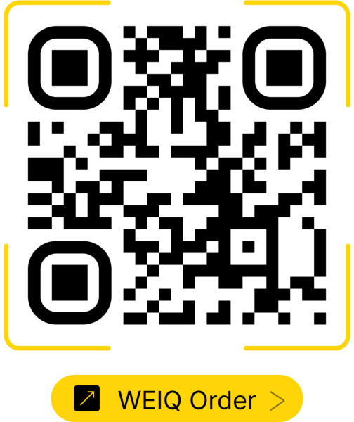 QR kod för att ladda ner eller öppna appen WEIQ