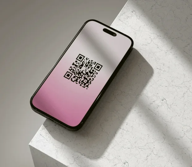 Illustration av QR-beställning för restauranger via WEIQ